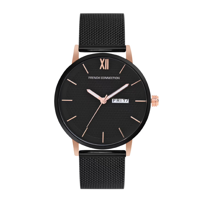 French Connection Analog Black Dial Men's Watch FCN00034A