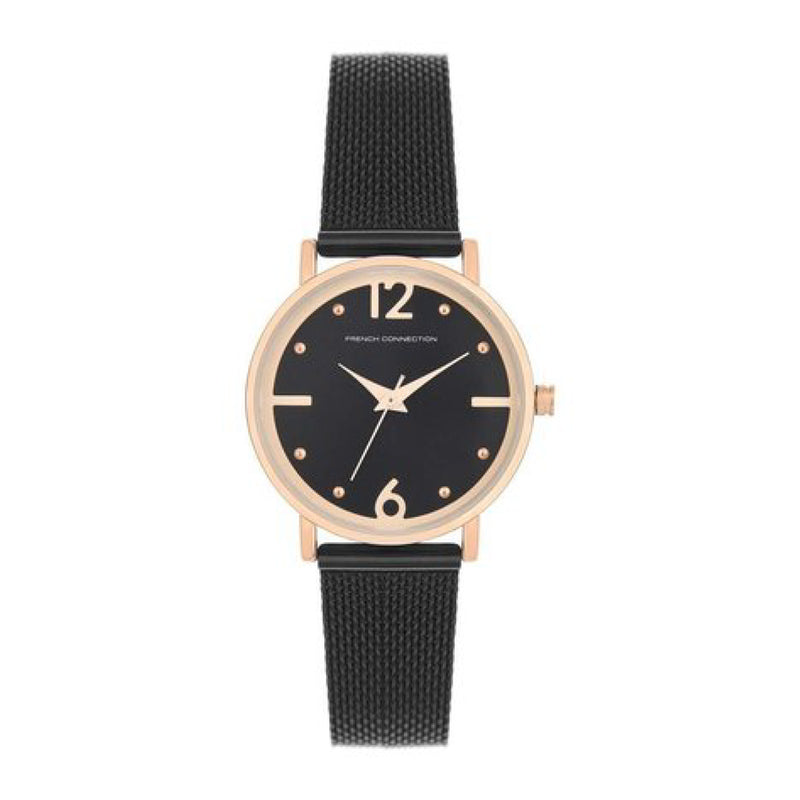 French Connection Analog Black Dial Women's Watch FCN0006F-R
