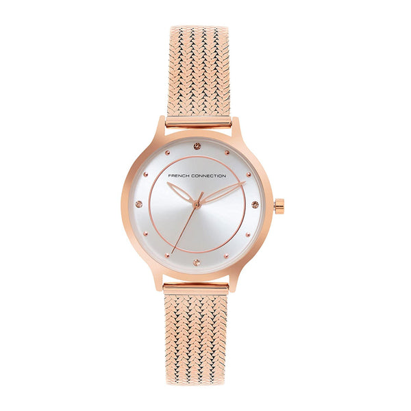 French Connection Analog Silver Dial Women's Watch FCP30R