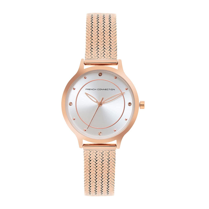 French Connection Analog Silver Dial Women's Watch FCP30R