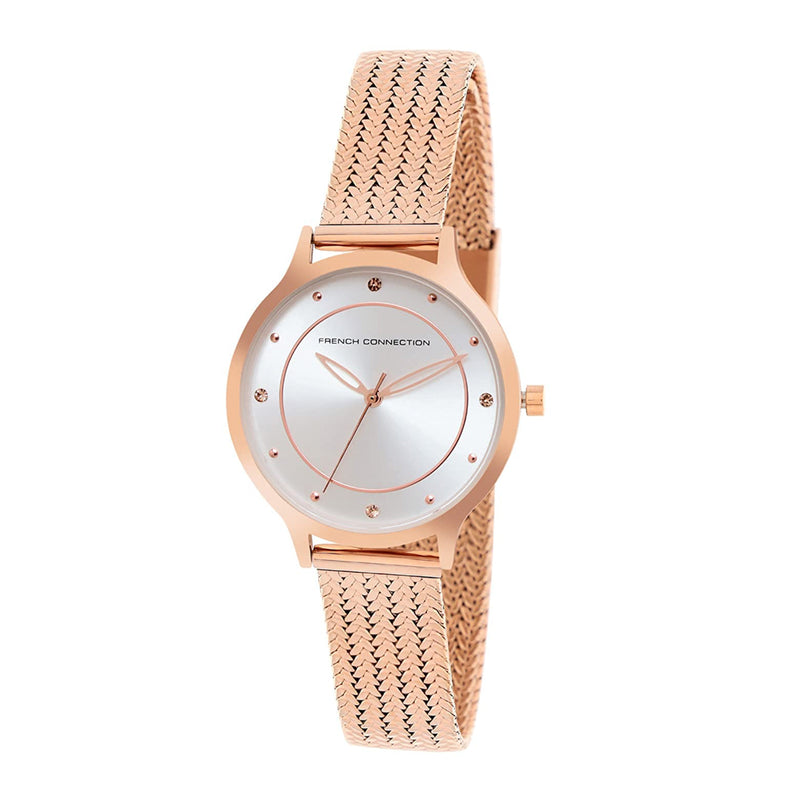 French Connection Analog Silver Dial Women's Watch FCP30R