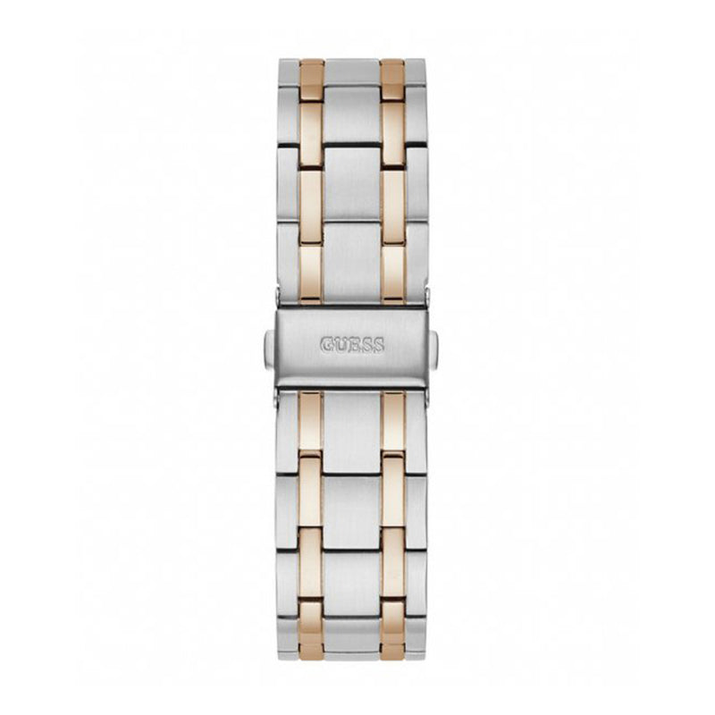Guess Men's Two Tone Band Stainless Steel Case Watch GW0330G3