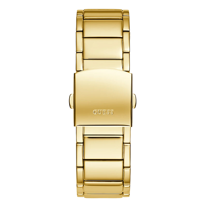Guess Men’s Gold Tone Case Gold Tone Stainless Steel Watch GW0456G1