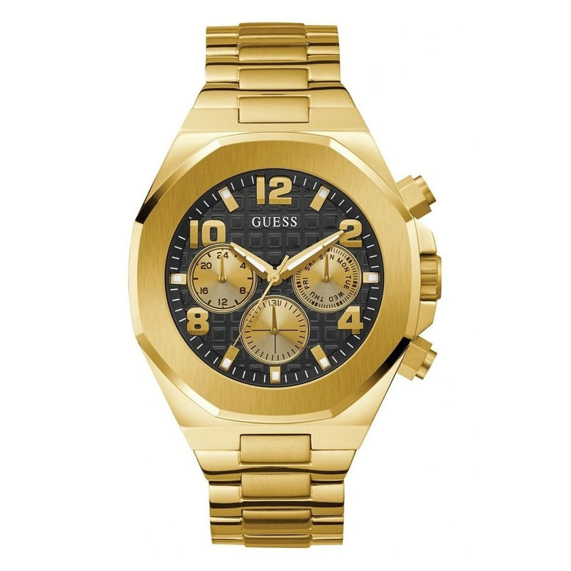 Guess Empire Stainless Steel Watch in Gold GW0489G2