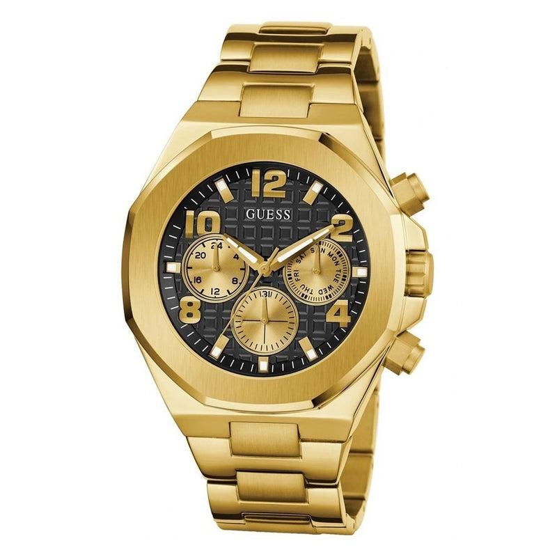 Guess Empire Stainless Steel Watch in Gold GW0489G2