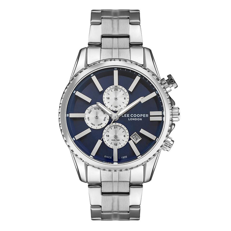 LEE COOPER Men's Multi Function Dark Blue Dial Watch - LC07397.390