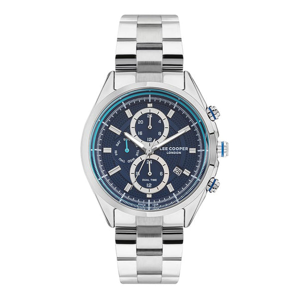 LEE COOPER Men’s Multi Function Dark Blue Dial Watch – LC07399.390