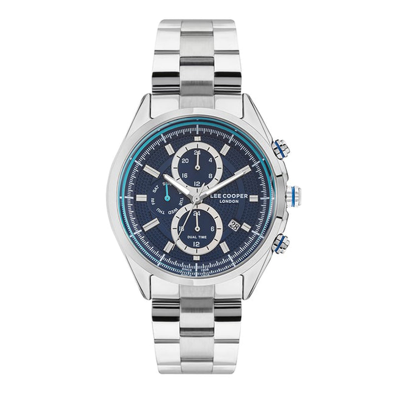 LEE COOPER Men’s Multi Function Dark Blue Dial Watch – LC07399.390