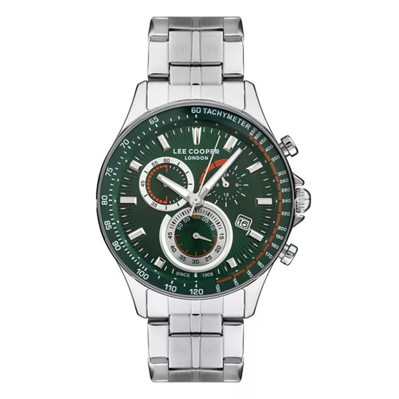 Lee Cooper Men's Multi Function Green Dial Watch - LC07403.370