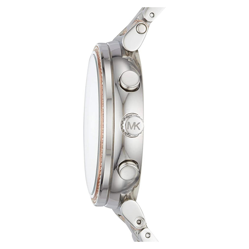 Michael Kors Women’s Quartz Stainless Steel White Dial 39mm Watch MK6558