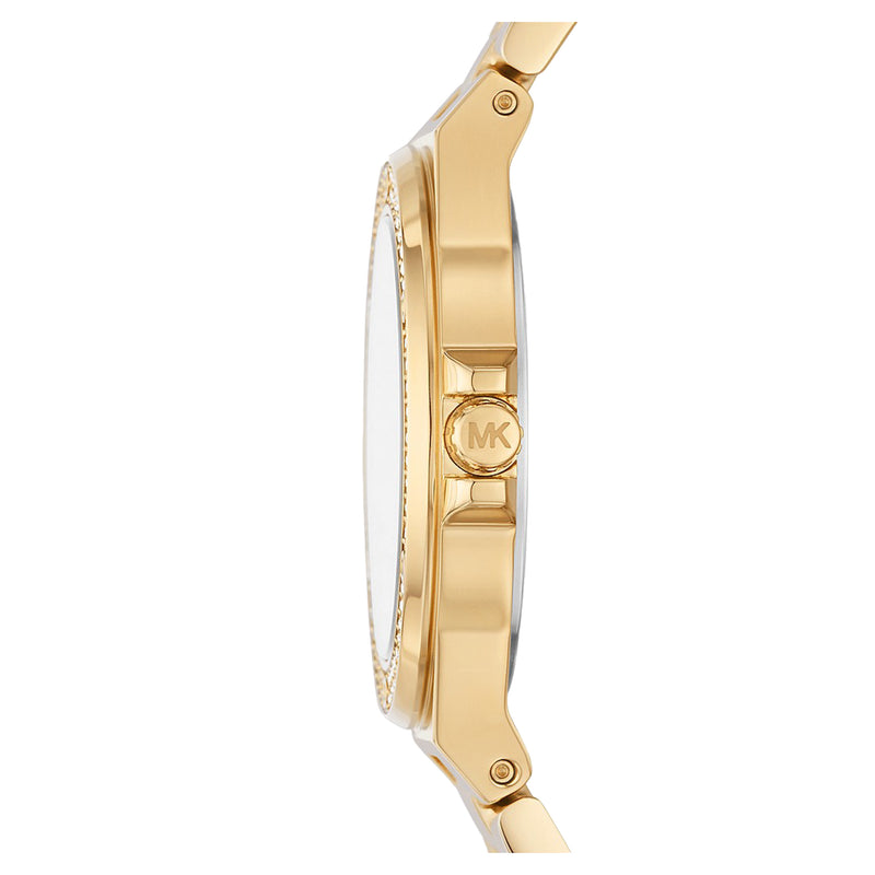 Michael Kors Mini-Lennox Three-Hand Gold-Tone Stainless Steel Watch - MK7278