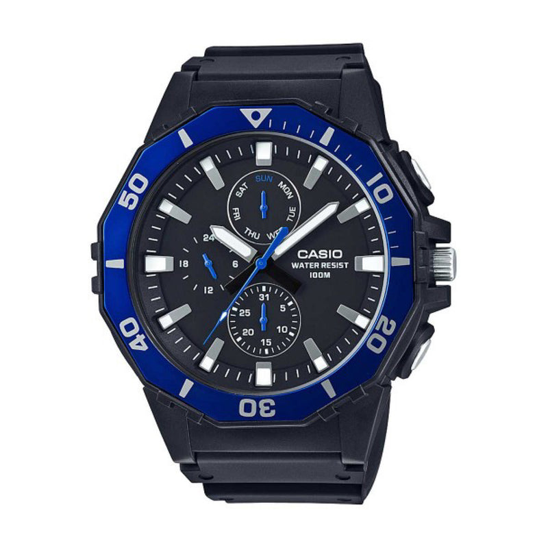 Casio Mens Quartz Watch, Analog Display and Resin Strap - MRW-400H-2AVDF