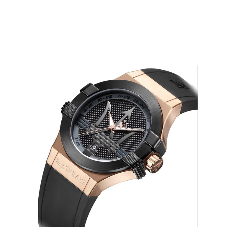 Maserati Potenza Analog Quartz Black Watch R8851108002
