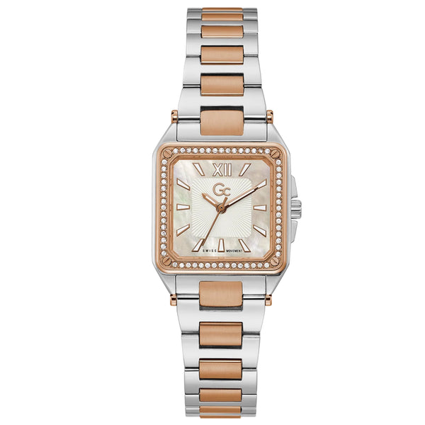GC Women’s Couture Square Mid Size Metal Watch Y85002L1MF